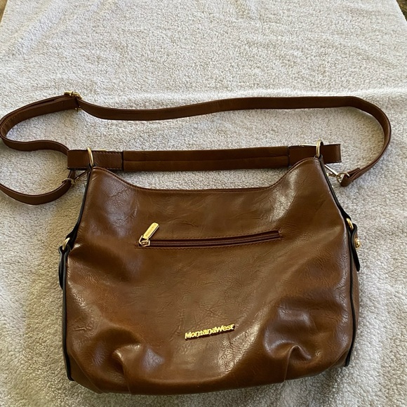 Brown leather purse - Picture 1 of 7